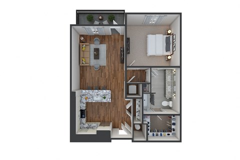 UNIT 1L at The Colony, Charlotte, 28211